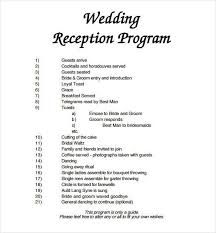Image Result For Christian Wedding Reception Template Wedding Reception Program Wedding Program Template Free Wedding Programs