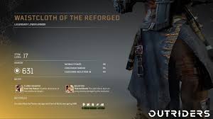 We look at one of the powerful classes in the game: Outriders Legendary Pyromancer Armor Reforged Revealed