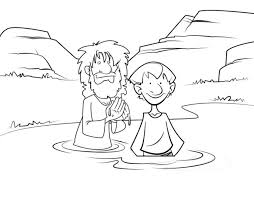 Make a fun coloring book out of family photos wi. Pin On Bible Craft Nt John The Baptist
