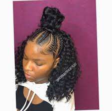 Slicking back hair is one way to style a short sides with long top hairstyle. Black Curly Hair Black Half Up Half Down Braids Novocom Top