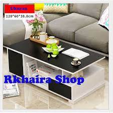 Meja tamu minimalis modern seri aespa, meja tamu ini dibuat dengan kombinasi material besi dan kayu, pada rangka sekaligus kaki menggunakan besi dan pada top menggunakan kayu jati. Meja Ruang Tamu Cantik Minimalis Living Room Table Shopee Indonesia