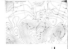 Synoptic Chart For Southern Africa Courtesy Of Weathersa Co