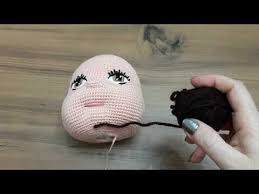 Amigurumi 50 Cm Zeynep Bebek 6 Bolum Yuz Sekillendirme Youtube Bebek Yuzleri Amigurumi Oyuncak Bebek Bebek