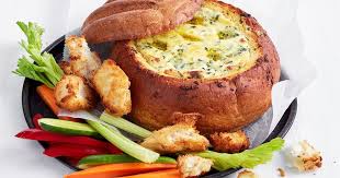 Garlic Bread Cob Loaf Dip Recipe Cob Loaf Cob Loaf Dip Loaf Recipes