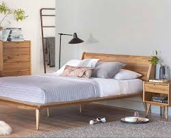 Dania The Nordic Inspired Bolig Bed Is Crafted From Solid Poplar And Features A Warm Stain Exposing The Natura Slaapkamerideeen Slaapkamer Slaapkamer Vtwonen