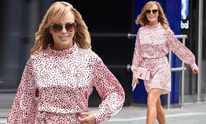 Amanda Holden The 49 Year Old Rocked A Striking Polka Dot Dress As She Stylish freak is an online magazine launched in july 2014 !