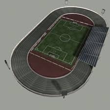 3d Football Stadium Model 3d Model Football Stadiums Football Stadium