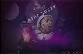 Find and download rapper wallpaper on hipwallpaper. Hd Wallpaper Abstract Asap Ferg Asap Rocky Hip Hop Purple Rapper Swaggy Wallpaper Flare