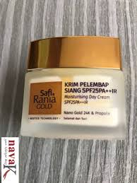 Safi rania gold beetox yang baru ini , rangkaian antipenuaan yang diperbaharui dengan formulasi teknologi beetox dan bio nano gold 24k. Nava K Safi Rania Gold Moisturising Day Cream Spf25 Ir