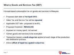 You might require a deposit. Goods And Services Tax Gst Awareness Session For