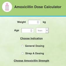Amoxicillin Paediatric Dose Calculator Health Navigator Nz
