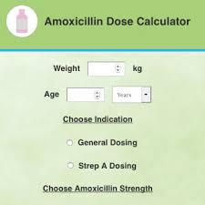 amoxicillin paediatric dose calculator health navigator nz