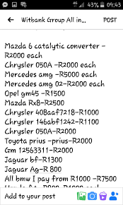 When scrap catalytic converters are recycled precious metals are reclaimed. Facebook