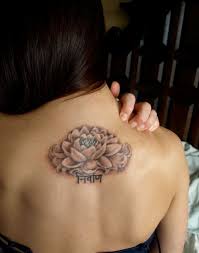 Lotus Tattoo Sulla Schiena