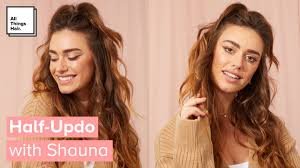 A buzz cut is any of a variety of short hairstyles usually designed with electric clippers. Half Updo Easy Hairstyles For Long Hair Youtube