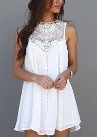 The Store With All The Pinterest Looks White Tank Dress Fashion Cute Dresses