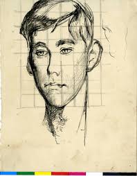 Image of Portrait of Joseph Bard, 1934 (pencil