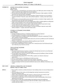 Tech Support Resume Samples Velvet Jobs