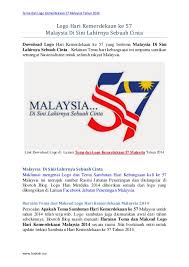 We did not find results for: Tema Sambutan Dan Logo Kemerdekaan 57 Malaysia Tahun 2014