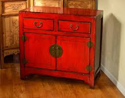 Meuble Chinois Patine Rouge Et Noir Painted Furniture Repurposed Furniture Furniture