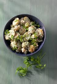 Salade De Pommes De Terre Nouvelles Au Raifort Salade Pomme De Terre Pomme De Terre Nouvelle Salade Pomme