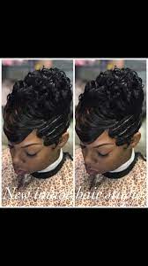 Fingerwaves Quick Weave Quick Weave Hairstyles Fingerwaves With Ponytail Finger Waves Short Hair