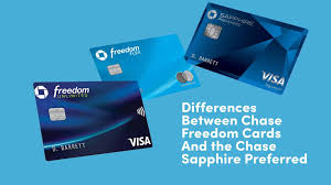 Choose from our chase credit cards to help you buy what you need. Differences Between The Chase Freedom Cards And The Chase Sapphire Preferred 10xtravel