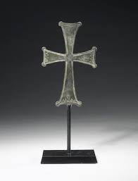 A Byzantine Bronze Processional Cross Byzantine Bronze Processional