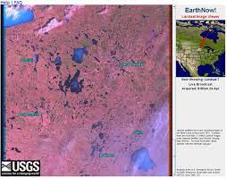 Free global satellite image data is available from an increasing number of sources. Real Time Almost Satellite Images
