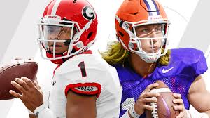 Fields always gets them fired up just like he seems to fire up teammates. True Freshmen Justin Fields Trevor Lawrence Compete For Starting Qb Job