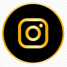 Instagram logos png images free download. Luxury Black Gold Yellow Instagram Logo Icon Citypng