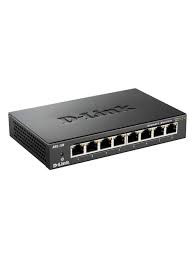 Plug and play this sturdy metal switch. 8 Port 10 100 1000base T Unmanaged Green Desktop Gigabit Switch