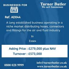 Sale Of Established Business Of Technical Products In Essex Ref Ad044 Asking Price 279 000 Plus Nav Turnerb In 2020 Business Valuation Sell Your Business Business