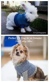 If you're a knitter, you probably already make things for the people you love, so why not for your pooch? Knit Dog Sweater Free Knitting Patterns Knitting Pattern
