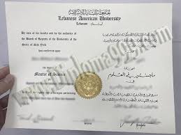 Fake Lebanese American University Diploma American Universities University Diploma University Certificate