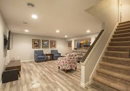 Basement renovations provide a great opportunity to customize and enhance your home. Rustic Vintage Glam Basement Renovation Madison Wi