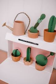 The great variety of shapes this exercise will give you the opportunity to talk about how cacti have adapted to the hot, dry 8 the garden will only need to be watered when the soil is dry. Make This Kids Cacti Garden Watering Can Collective Gen