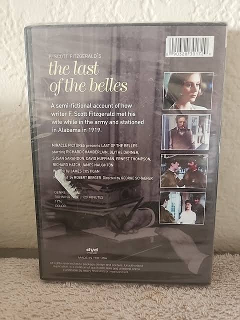The Last of the Belles (DVD) F.Scott Fitzgerald
