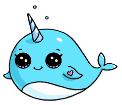 Learn how to draw this cute cartoon narwhal known also as the unicorn whale of the sea. Narwhal Cute Kawaii Drawings Kawaii Girl Drawings Kawaii Doodles