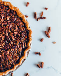 Corn syrup, enriched bleached flour (wheat flour, malted barley flour, niacin, reduced iron, thiamine mononitrate, riboflavin, folic acid), eggs,vegetable shortening (palm oil and soybean oil), sugar, pecans, water, contains 2% or less: Check The Freezer Select Sara Lee Pecan Pies Being Recalled