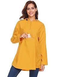 Ceanfly Damen Regenjacke Gelb Fahrrad Regenmantel Wasserdicht Atmungsaktiv Regenponcho Eur 15 99 Eur 24 99 4 6 Von 5 S Regenmantel Regenjacke Regenponcho