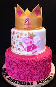 Peppa Pig Geburtstagstorte Peppa Pig Prinzessinstorte Brelynn 4 Pinterest Pig Geburtstagsto Peppa Pig Birthday Cake Pig Birthday Cakes Peppa Pig Birthday Party