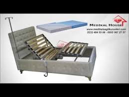 2 Motorlu Kumandali Medikal Hasta Karyolasi Evler Yatak House