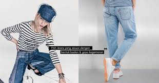See more ideas about seluar, seluar panjang, ripped jeans. Denim Yang Tidak Lapuk Ditelan Zaman Ini Jenis Jeans Yang Anda Perlu Tahu Nona