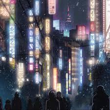 Anime Japan Cityscape Ipad Air Wallpaper Cityscape Wallpaper Anime City Anime Scenery