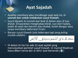 Doa tilawah — finalis aq. Sujud Tilawah Di Quran