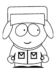 Color them in these simple south park coloring pages ! South Park Free To Color For Children South Park Kids Coloring Pages