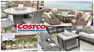 The numbers are stark, right? Costco Patio Outdoor Furniture Outdoor Patio Dining Sets Walkthrough Shop With Me Portofino Youtube