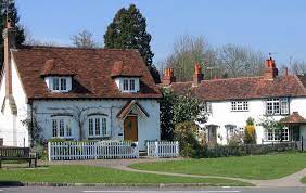 Cottage English Village Rustic English Village Charming Britain Home Summer Idyllic House Building Exteri In 2021 Cottage Rustic Log Home Rustic House Plans
