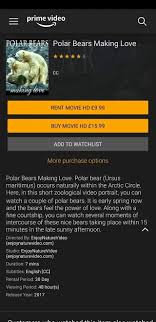 Best new movie on amazon prime may 2021: Looking For New Movies On Amazon And Found This Eerily Specific Documentary On Polar Bears It S 7 Minutes Long 9gag